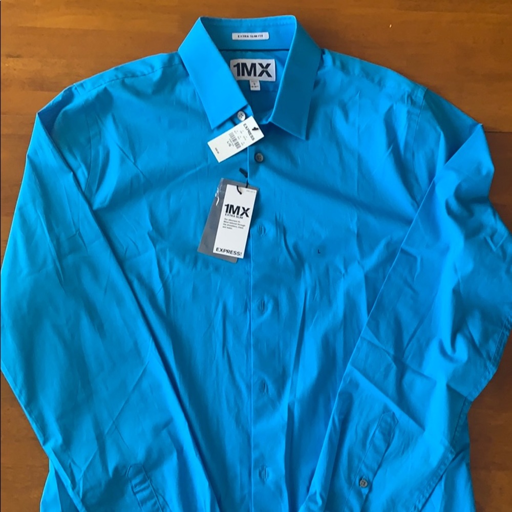 Express 1MX slim fit shirt